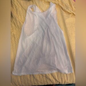 Neon Yellow Lulu Lemon Sleeveless Tank Top